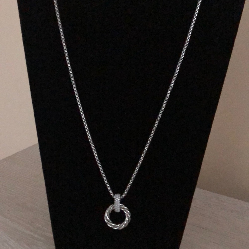 Stunning necklace with chain/ buy two get one free